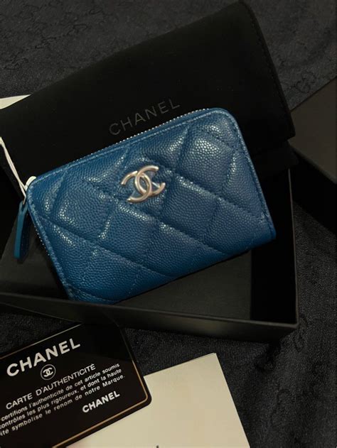 chanel card case 2018|Chanel zipper card case.